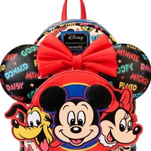 Disney Loungefly Mickey and Friends Mini Backpack